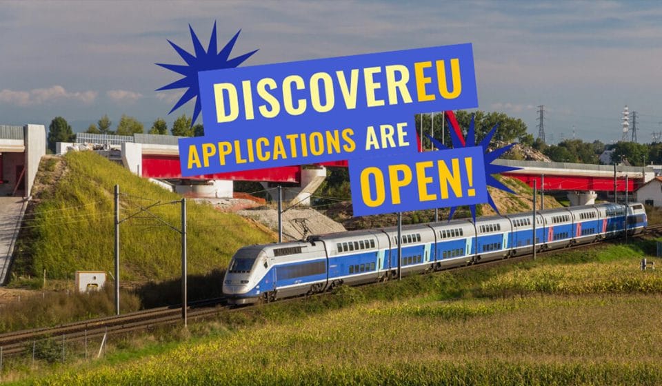 How to get a free train pass to explore Europe with DiscoverEU in 2026 free train pass to explore Europe with DiscoverEU in 2026
